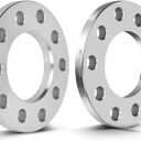 ECCPP 2PCS 5 Lug Wheel Spacers Adapters 1/2" inch 12mm thickness 5x4.5 or 5x4.75 5x114.3mm 5x120.75 fit for 84-01 for Jeep Cherokee | 06-12 for Jeep Liberty | 87-2006 for Jeep Wrangler