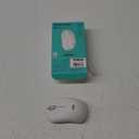 Logitech M240 Silent Bluetooth Mouse, Wireless, Compact, Portable, Smooth Tracking, 18-Month Battery, for Windows, macOS, ChromeOS, Compatible with PC, Mac, Laptop, Tablets - Off White