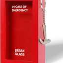 JULEASEL Funny Office Emergency Box w/Hammer, Break in Case of Emergency Box, DIY Stress Relief Gag Gift for Coworker, Desk Decor & White Elephant Gift for Friends, Coworkers & Family, Money Gift Idea