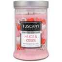 Tuscany Limited Edition Scented Jar Candle - Hugs & Kisses- 18 ounces 