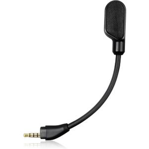 Upgraded Mic Replacement fits for HyperX Cloud III Wired/Wireless Gaming Headphone, Detachable Noise Cancellation Backup Microphone for Crystal Gaming Voice Chat