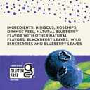 Celestial Seasonings True Blueberry Herbal Tea Bags, Caffeine Free, 20 Bags Box (Pack of 6)
