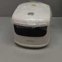 2L Mini Protable Rice Cooker,5 Cups Cooked/3 Cups Uncooked, 400W Non-Stick Rice Maker, 24 hours Timer Delay, 10 Functions, Fast Cooker,White