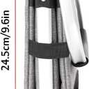 ALLCAMP Collapsible Basket - Folds to Only 9.8" L x 9.6" W x 2.75" H, 27L Large Portable Multi-Use, Compact Reusable Foldable Storage, Collapsible Shopping Basket (Gray)