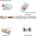 Lionheart glory Dog Collar, Cute Dog Bow Collar Boy Girl Dog Collars with Bow Adjustable Dinosaur Bowtie Collar for Medium Dogs Pet Gift Spring Summer Collars (Medium (Pack of 1)