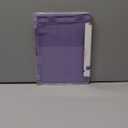 Feams Slim Case for iPad Air 11inch M3 2025 / M2 2024, iPad Air 5th Generation 2022 / iPad Air 4th Generation 2020 10.9 Inch Case Clear Back with Pencil Holder & Auto Sleep, Purple Flowers