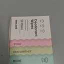 Dew Well - Deodorant Wipes Variety 50 Pack (Mint, Rose, Cucumber)