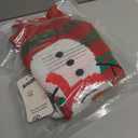 2PCS Dog Christmas Sweater, Soft Warm Pet Clothes Coat for Medium Dogs and Cats Boy Girl, Fall Cozy Holiday Turtleneck Knitting Collar Pullover Pup Outfit Costume for Thanksgiving New Year (M, Red Deer+Snowman)