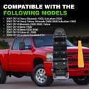 20835553 Driver Side Power Master Control Window Switch Compatible with 2007-2013 Chevy Silverado 1500 and Avalanche, 2007-2014 Suburban, Sierra 3500, Yukon XL 2500, Escalade