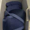 Velpeau Arm Sling for Sleep, Shoulder Immobilizer for Women & Men - Very Soft Sling for Rotator Cuff Tear, Fractured, Dislocation, Broken, Postoperative, Fits Left & Right (Blue, XL: Bust51.3)