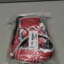 Neck Padded Dog Vest Harness and Leash Set, No Pull Adjustable Service Pet Harness with 8 Dog Patches, Reflective in Training Easy Control Pet Vest with 5ft Dog Leash for Medium & Large Dogs (Red)