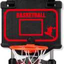 Over-The-Door Basketball & Boxing Combo – 2-in-1 Game Set with Adjustable Hoop & Speed Bag, Scoreboard & Sound Effects – Fun Indoor Sports Toy for Kids & Adults