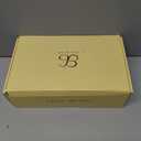 NEWBELLA Women's Chunky Heel Sandals - Open Square Toe Ankle Strap Dress Sandals with Buckle, Comfortable High Heel Slingbacks for Office, Party & Evening Wear