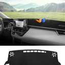 Autorder Dashboard Cover Mat for Toyota Corolla Cross 2022 2023 2024 2025 2026 Accessories Dash Cover Flannel Dash Mat Sunshade Glare UV Rays Protector (NOT fit for Corolla)