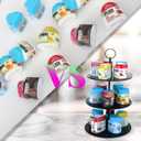 Pod Holder for Ninja Thirsti, 15-Flavor Storage Organizer for Thirsty Drink System, Water Flavoring (Black)