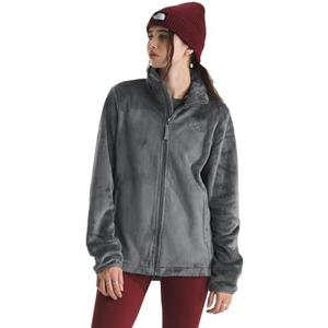 The North Face Women's Osito Full Zip Fleece Jacket Soft & Lightweight Fleece, Secure Zip Pockets, Smoked Pearl, X-Large