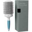 Round Brush for Blow Drying - Extra Large Ceramic Ion Thermal Barrel for Precise Styling and Maximum Volume - Lightweight Hair Brush for Smooth Manageable Hair (Bristle 3.4 in, Barrel 2.5 in)