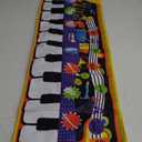 Musical Piano Mat for Toddlers - 28 Music Sounds Floor Piano Keyboard Dance Playmat - Toy & Gift for Kids 1-5 Years Old Boys Girls