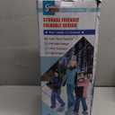 Sunlite Sports 45 Snow Sled  Foldable or Foam Style Toboggan for Kids & Adults, Reinforced Bottom, Durable Stitching & Ergonomic Handles  Lightweight & Portable Winter Sled (3.2) Ice Captain 45" Foldable Sled Gift Version)