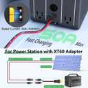 Vansdon Solar to XT60 Cable- 10AWG 30FT XT60 Solar Cable Charging Extension Cable Adapter for RV Portable Power Station