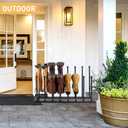 Housen Solutions Boot Rack Organizer for Tall Boots, 8 Pairs Metal Free Standing Shoe Boots Rack, Black Shoes Boot Organizer Holder Stand for Closet, Entryway, Garage, Porch, Hallway