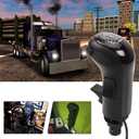 RASTP USB American Truck Simulator Shifter, Gearshift Knob for ATS & ETS2 Games Compatible with Logitech G27 G29 G920 Thrustmaster TH8A Fanatec SQ, PC Sim Racing Shifter (Style 1) (USB Gearshift Knob Style 1)