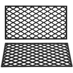 PB600PS1 Grill Grates Replacement Parts for Pit Boss 600 Pro Series Grill Parts PB 600 PS1 PB600 600PS1 Cast Iron Cooking Grates Sear Grids Pro Series II 600 Pitboss Pellet Smoker Grill Accessories