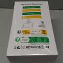 Heated Blanket Heated Throw, Electric Blanket 50"x60" Heating Blanket with 8 Hours Auto Off 10 Fast Heating Levels Machine Washable Sherpa Heated Blanket with Overheating Protection (Gray)