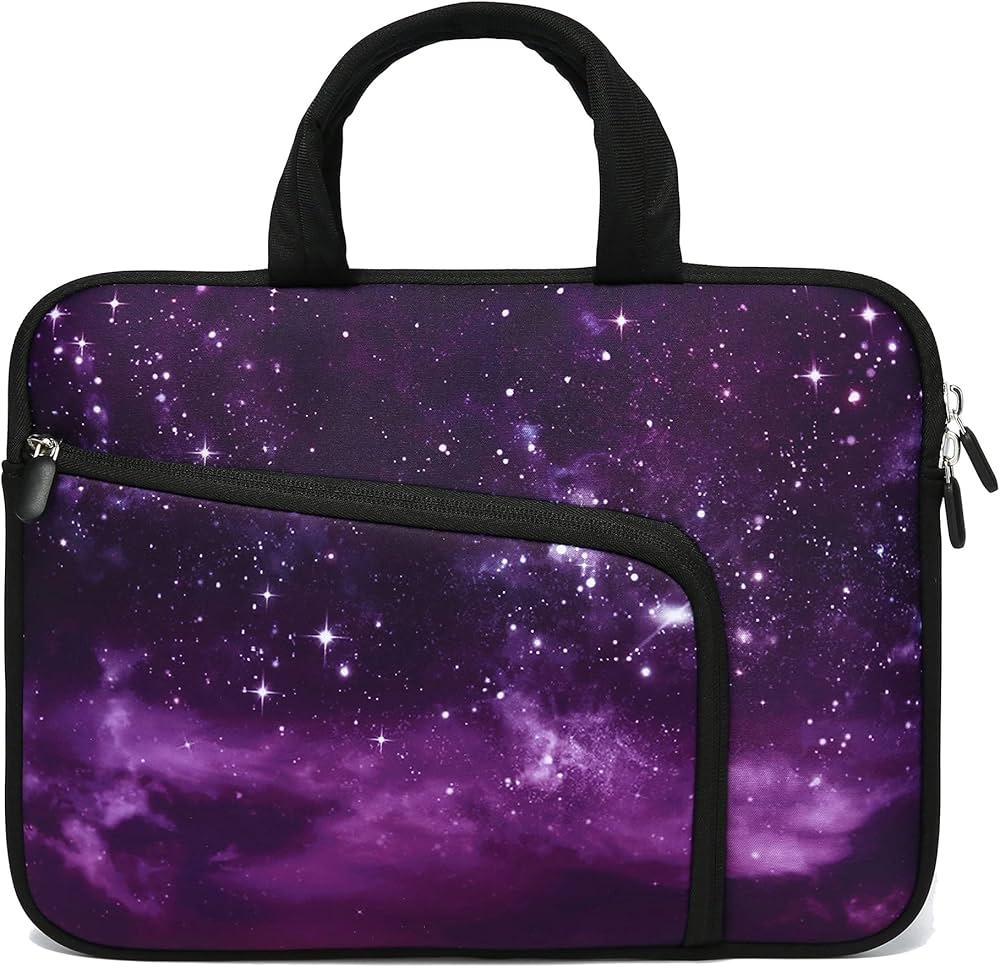 Laptop Handle Bag Computer Protect Case Pouch Holder Notebook Sleeve Neoprene Cover Soft Carrying Case with Extra Pockets