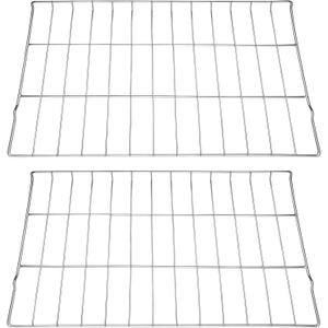 Upgraded 2Pcs 304 Stainless Steels MHL63411403 Oven Rack Compatible with LG Range/Stove LDG4313ST LREL6323S, Replace MHL63531403 MHL63411401 MHL63411402 MHL62112101, 24.8 X 16.2 in