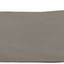 Sunflower Body Pillowcase 100% Cotton Long Pillow Cover/Case Envelope Closure 1 Pack, 2154 inches Taupe Gray, Soft and Breathable