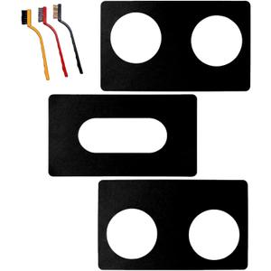 Stove Top Protector Replacement for LG Gas Stove Model LRGN6325X, Custom Cut, Easy to Clean Stove Liner,Upgraded 0.4MM Thickness Reusable Stove Burner Covers For Lg Stove Top Protector
