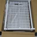 REALINN Under Sink Organizer, Pull Out Cabinet Organizer 2 Tier Slide Out Sink Shelf Cabinet Storage Shelves, Storage for Kitchen Bathroom, White, 2 Pack