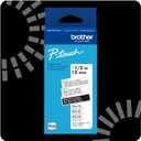 Brother Genuine P-Touch Btag Label Tape, BTAG3M01, 0.47 in by 13.1 ft, White on Clear, Black on White, White on Black, 3-Pack. (Works Only with Brother PT-N10, PT-N20, PT-N25BT Label Makers)
