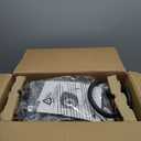 SuperHandy Air-Hose-Reel Retractable 3/8" x 50' Feet Long Industrial Water Premium Commercial Flex Hybrid Polymer Hose Spring Driven Polypropylene Heavy Duty with Lead in Hose & PVC Handle