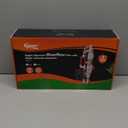 hygger Aquarium Overflow Filter with Waste Collection Separator, External Hanging Filter Accessory, Fish Tank Siphon Filtration System for Saltwater Freshwater Tank Greater Than 15 in Height, Red