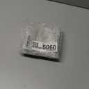 Funmit 4" Dryer Vent Cover for Exterior Wall Vent Hood Outlet Airflow Dryer Air Vent with Screen Includes 4 Screw for Easy Installation (White)