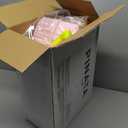 Pink Bow Pinata with Stick and Blindfold, Large Coquette Aesthetic Party Decorations for Girls Birthday, Baby Shower, Bridal Shower, Princess Theme Party Supplies, Includes Confetti & Rope  9.84"L x 7.87"W x 0.39"H