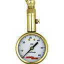 Accu-Gage by Milton Dial Tire Pressure Gauge with Swivel Angle Air Chuck - ANSI Certified for Motorcycle/Car/Truck Tires (0-60 PSI)