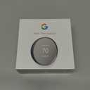 Google Nest Thermostat - Smart Thermostat for Home - Programmable Wifi Thermostat - Charcoal