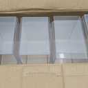 Hedume 16 Pack Clear Acrylic Display Risers, 4.4" x 3.2" x 2.2" Display Stand for Figures, Buffets, Dessert, Cupcakes, Candy, Jewelry and Collectibles