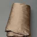 Satin Fitted Sheet, King Fitted Sheet Only, 1 - Piece Ultra Soft Deep Pocket Single Silk Bottom Bed Sheet King - Old Rose