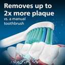 Philips Sonicare Genuine E-Series Replacement Toothbrush Heads, 3 Brush Heads, White, HX7023/64