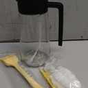 PLAPITATE Oil Dispenser for Kitchen, 2 in 1 Olive Oil Sprayer, Olive Oil Dispenser Spray Bottle with Brush, Oil Sprayer for Cooking for Air Fryer, Barbecue, Salad 16oz/470ml (Black)