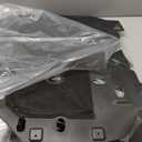 HECASA Engine Splash Shield Compatible with 2015-2020 Honda Fit LX Sport EX EX-L Replacement for HO1228147 HO1228148 74110T5RA00 74110T5RA10 Plastic Black