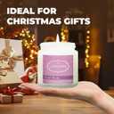 6 Pack Candles for Home Scented,Jar Candles,Lavender Candle,Aromatherapy Candle Gifts Set for Women,Long Lasting Scented Candles Gift for Birthday Mother's Thanksgiving Day Present (White)