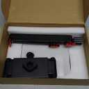 Height Adjustable Portable Monitor Stand, Upgrade Knob Adjustment Portable Monitor Holder for 15.6 17.3 18.5 Inch Screen, Ergonomic Travel Monitor Mount, Tablet Stand for iPad 12.9