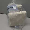 septillar Bird Feeder and Bath for Cage, Hanging Bird Bathtub Bath Shower Box Bowl, Bird Cage Accessories Suitable for Small Medium Birds, Parrots, Lovebirds, Finches, Parakeets, Mannikin (White)