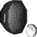 Godox 37" / 95cm Umbrella Octagon Softbox Reflector with Honeycomb Grid and Carrying Bag for Studio Flash Speedlight, Portrait and Product Photography