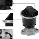 AULINK EGV658 EGR Valve For Honda Accord 1998-2007, Pilot 2003-2008, Ridgeline 2006-2008, Odyssey 1999-2011,For Acura CL MDX RL TL,Saturn Vue 2004-2007